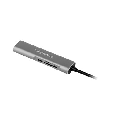 Adaptér (HUB) USB typ C na HDMI/USB3.0/SD/MicroSD/C port