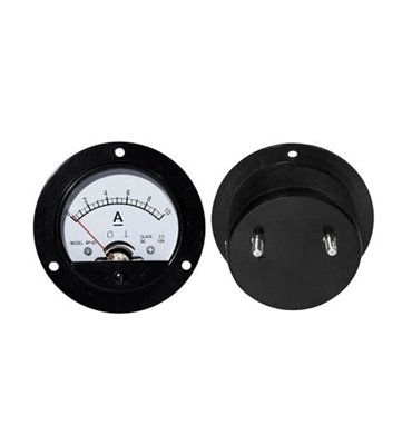 AMPÉRMETER analógový 10A okrúhly
