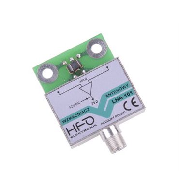 Anténny zosilňovač LNA-101 tienený 15dB HFO