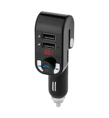 AUDIO FM MP3 vysielač s bluetooth (2xUSB)