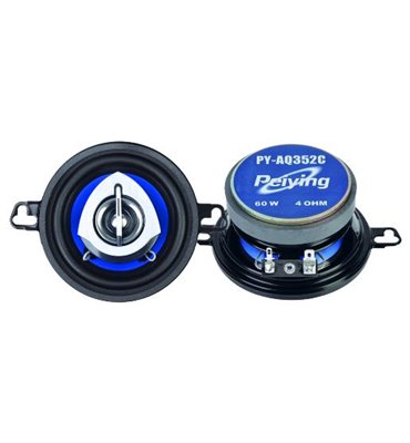 Auto reproduktory Peiying PY-AQ352C 3,5" koaxiálne 60W