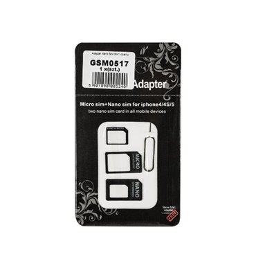 GSM adaptéry MICRO/NANO