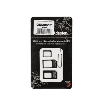 GSM adaptéry MICRO/NANO