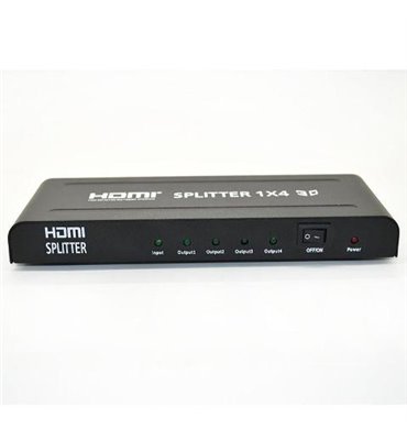 HDMI rozbočovač  1/4  V1.4 3D