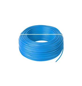 Kábel CYA 1x1,0 modrý (H05V-K) lanko (100m)