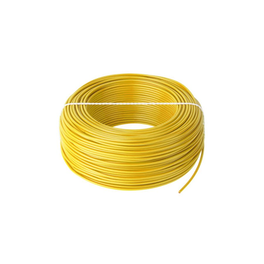 Kábel CYA 1x1,0 žltý (H05V-K) lanko (100m)