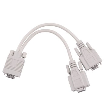 Kábel D-Sub,15PIN kolík - 2x D-Sub, 15PIN zásuvka, VGA, SVGA, XG
