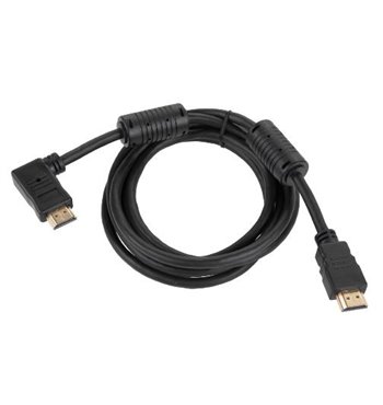 Kábel HDMI - HDMI 1.4v rohový 1.8m