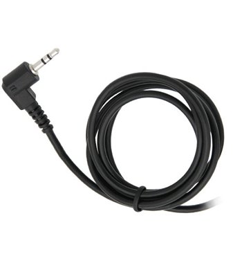 Kábel Jack 2,5mm stereo, rohovy / 0,4m