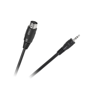 Kábel Jack 3,5mm - DIN5 zástrčka, 1,2m