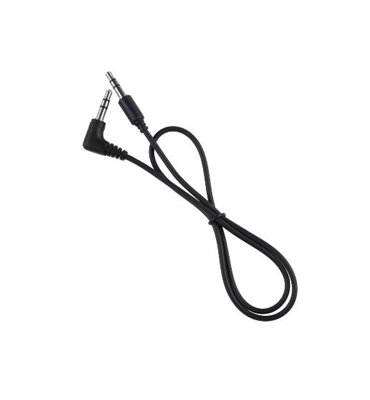 Kábel Jack 3,5mm - Jack 3,5mm, 0,5m rovný/rohový