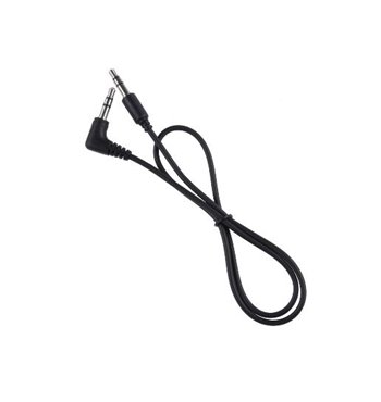 Kábel Jack 3,5mm - Jack 3,5mm, 0,5m rovný/rohový