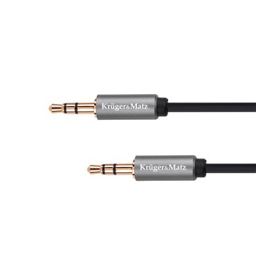 Kábel Jack 3,5mm - Jack 3,5mm, 1m Kruger&Matz Basic