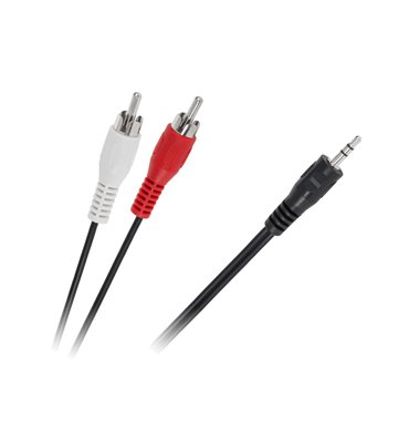 Kábel Jack 3,5mm - RCA 2x, 1,2m