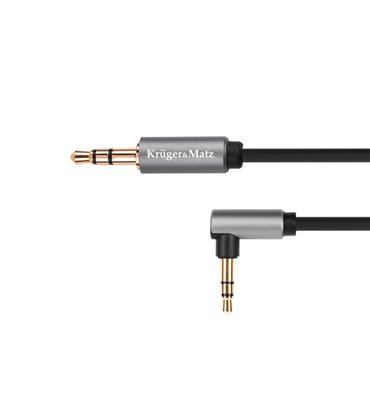 Kábel Jack 3,5mm rohový - Jack 3,5mm, 1,8m Kruger&Matz Basic