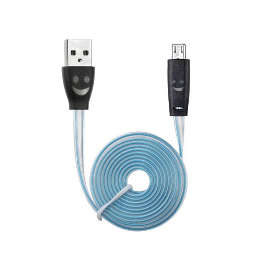 Kábel micro USB RGB
