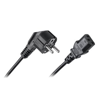 Kábel napájací sieťový PC 3m 3x1mm