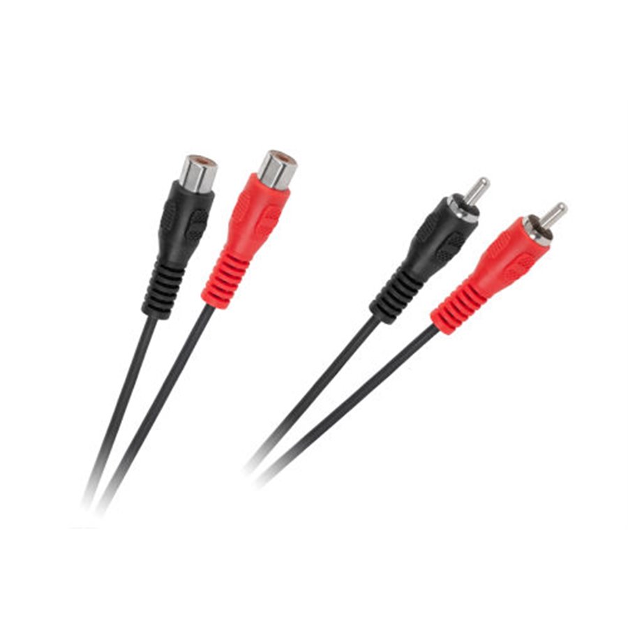 Kábel RCA 2x - RCA 2x predlžovací, 5m