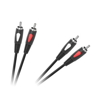 Kábel RCA 2x - RCA 2x, 10m  Eco-line