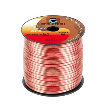 Kábel REPRO. 2x 0,50mm OFC CU(100m)