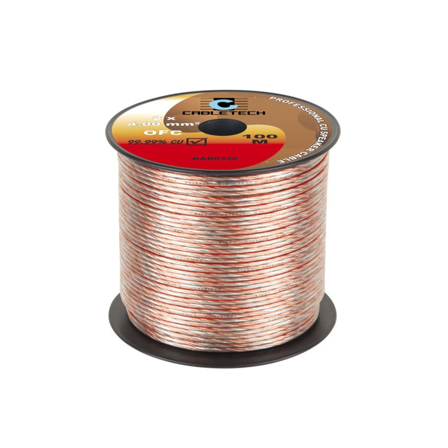 Kábel REPRO. 2x 4,0mm OFC CU(100m)