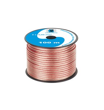 Kábel REPRO. 2x 6,0mm CCA(100m)