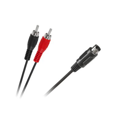 Kábel SVHS - RCA 2x, 5m