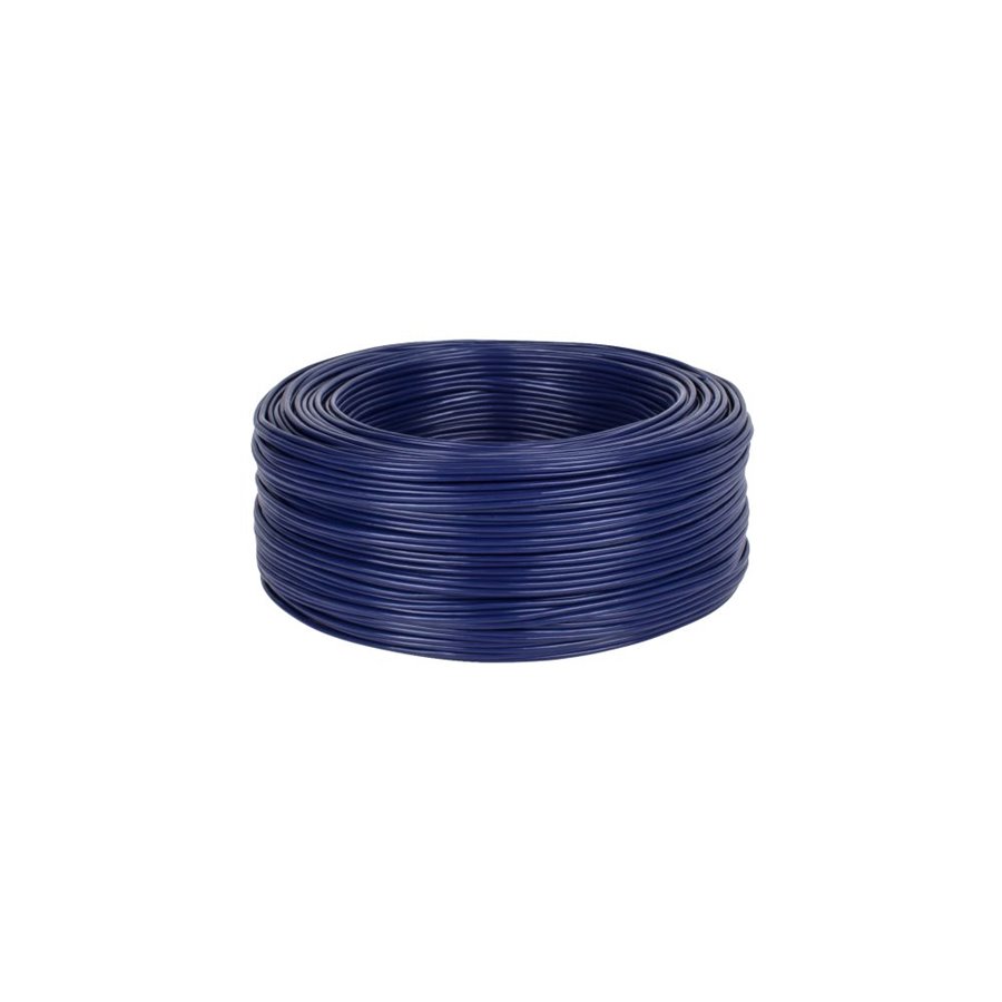 Kábel tienený 2x3mm-modrý (100m)