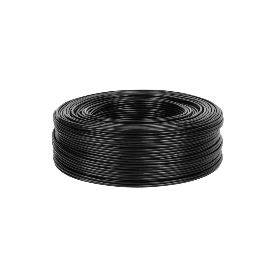 Kábel tienený 2x4mm(100m) čierny Kábel tienený 2x4mm(100m) čierny