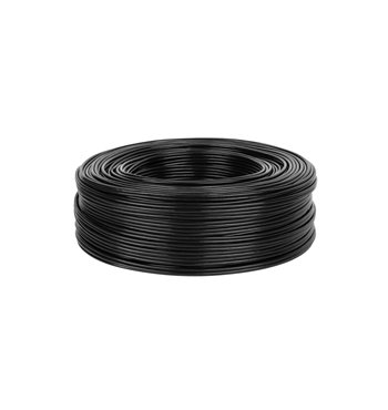 Kábel tienený 2x4mm(100m) čierny