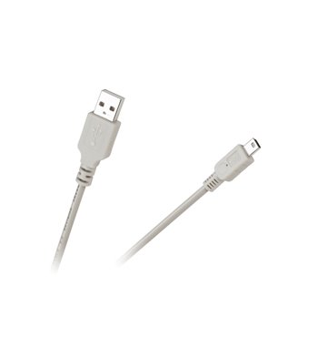 Kábel USB "A" - mini USB 1,5m+filter
