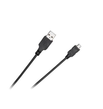 Kábel USB A - micro USB  0,2m cabletech standard