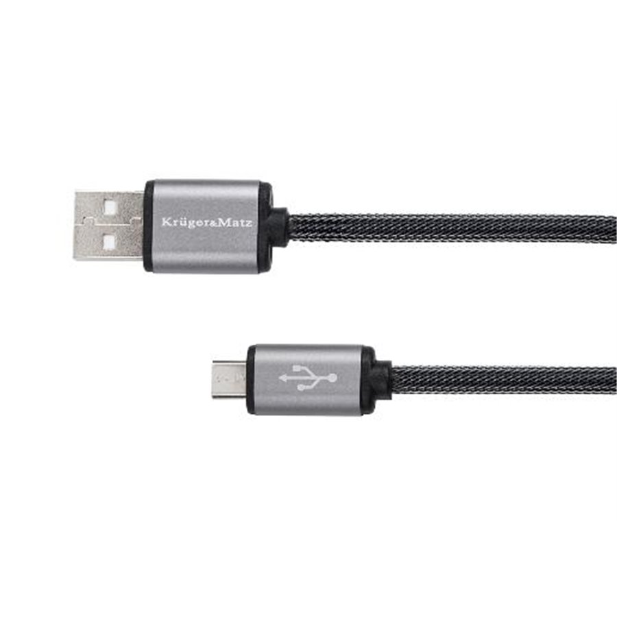 Kábel USB A - micro USB 1,8m Kruger&Matz