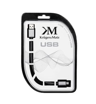 Kábel USB A - micro USB 1m Kruger&Matz