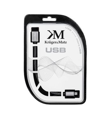 Kábel USB A(zásuvka)-micro...