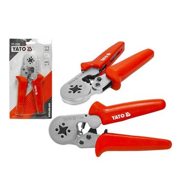 Kliešte na konektory 0,2-6mm2  YT-2304