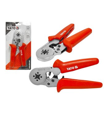 Kliešte na konektory 0,2-6mm2  YT-2304