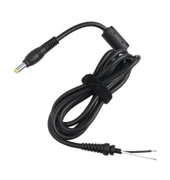 Konek.s káb. 5,5/2,5 (19V/1,58A) čierny