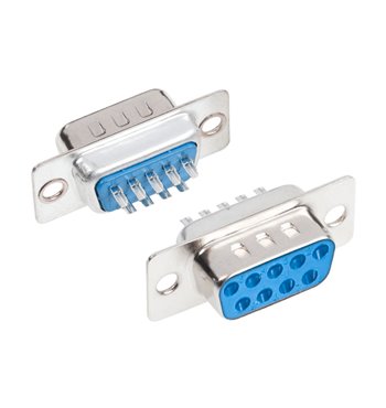 Konektor D-Sub, 9PIN, dutinka na kábel