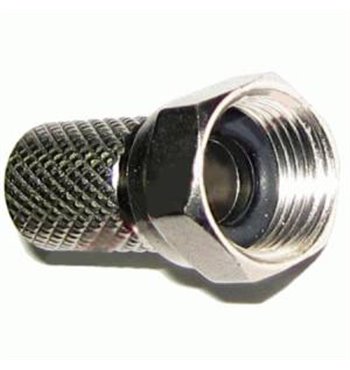 Konektor F 7,5mm + gumička (100ks)