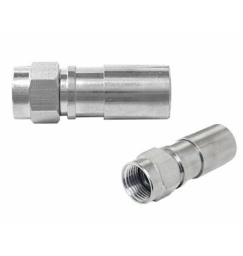 Konektor F RG6U (6,8mm) kompresný
