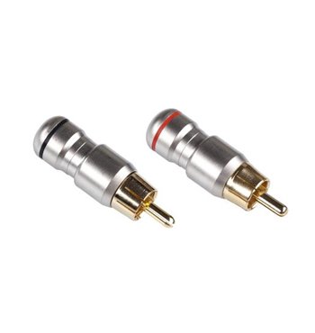 Konektor RCA zástrč. kov HD-287
