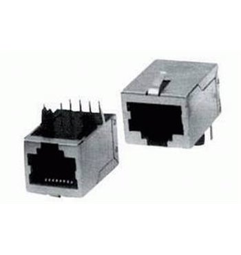 Konektor RJ45 (8P8C) do DPS tienený