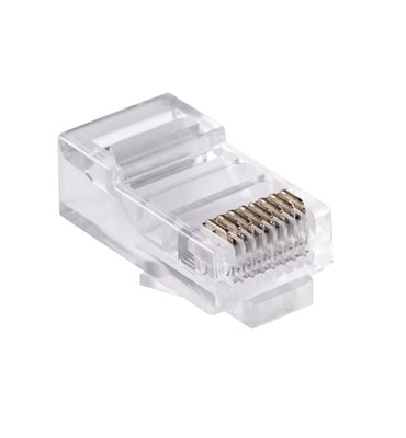 Konektor RJ45 8P8C drôt. CAT.5E (100ks)