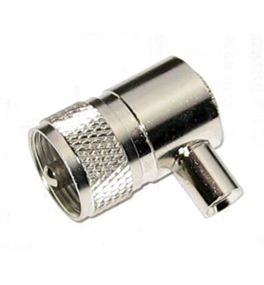 Konektor UHF zástrč. CB RG58 skrutkovací roh.