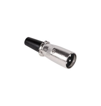 Konektor XLR (Canon) zástrč. kov.