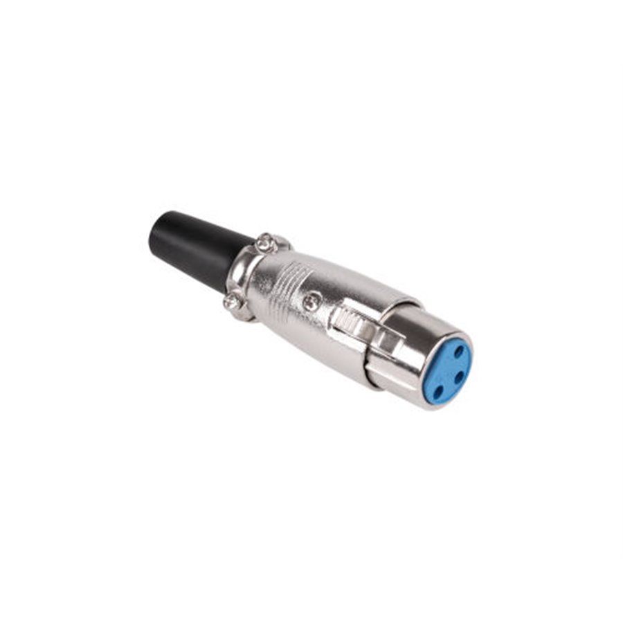 Konektor XLR (Canon) zásuv. kov.