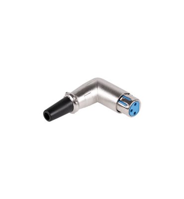 Konektor XLR (Canon) zásuv. roh. kov.