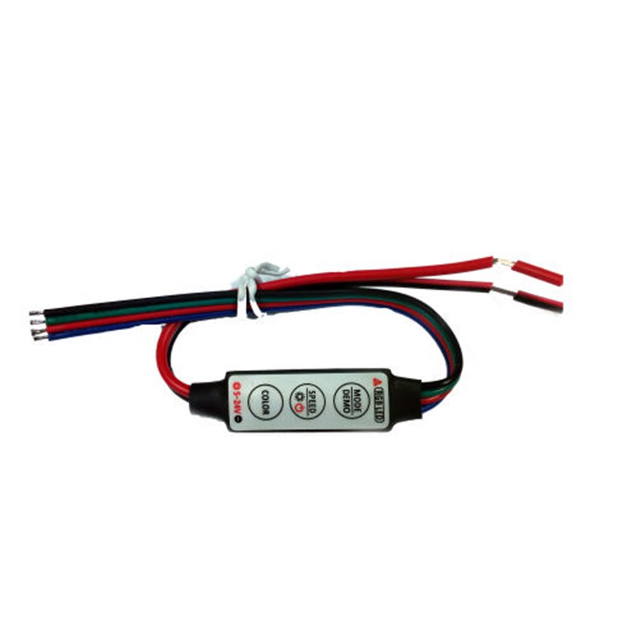 Kontrolér pre RGB led pásy,5-24V/12A manuálny