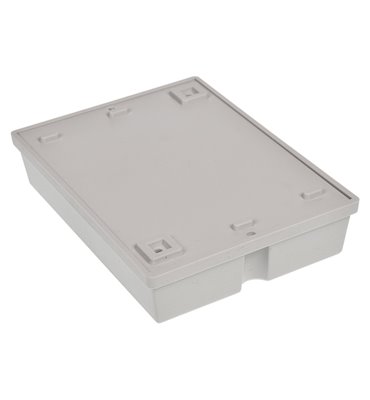 Krabička plastová Z-29 sivá